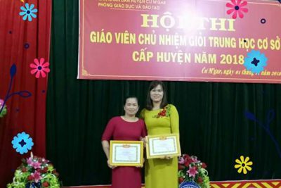 HỘI THI GIÁO VIÊN CHỦ NHIỆM GIỎI 2018-2019
