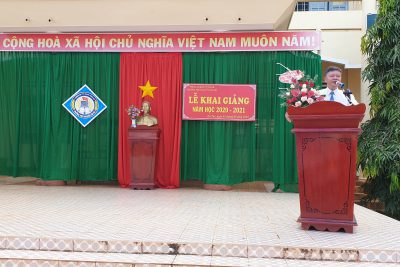 LỄ KHAI GIẢNG NĂM HỌC 2020 – 2021 TRƯỜNG THCS NGUYỄN VĂN BÉ