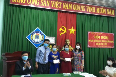 HỘI NGHỊ NHÀ GIÁO, CBQL GIÁO DỤC NGƯỜI LAO ĐỘNG NĂM HỌC 2021-2022