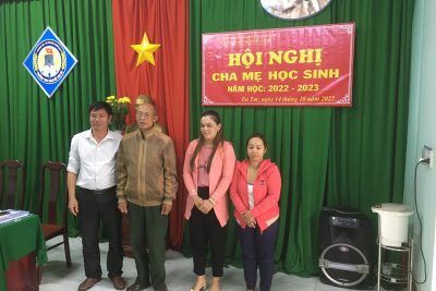 HỘI NGHỊ CHA MẸ HỌC SINH NĂM 2022-2023